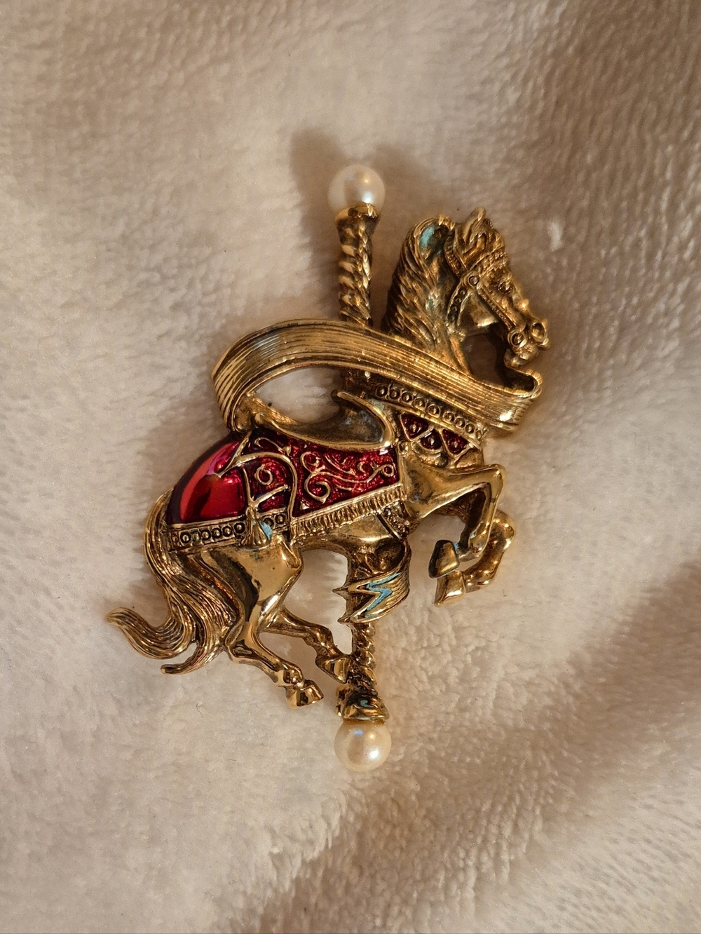 1928 Brand Single Horse Carousel